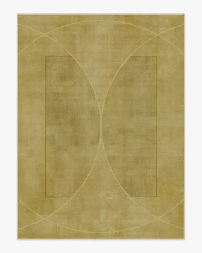 Ruggable Ayla Gold Flatwoven Rug By Architectural Digest