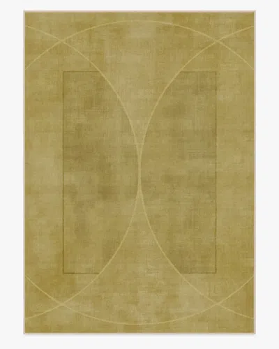 Ruggable Ayla Gold Flatwoven Rug By Architectural Digest