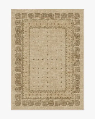 Ruggable Beatrice Tan Flatwoven Rug In Brown