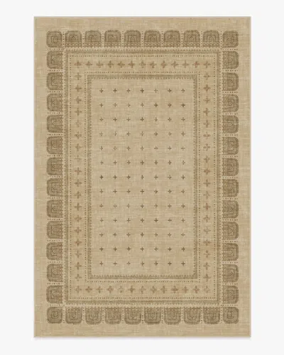 Ruggable Beatrice Tan Flatwoven Rug In Brown