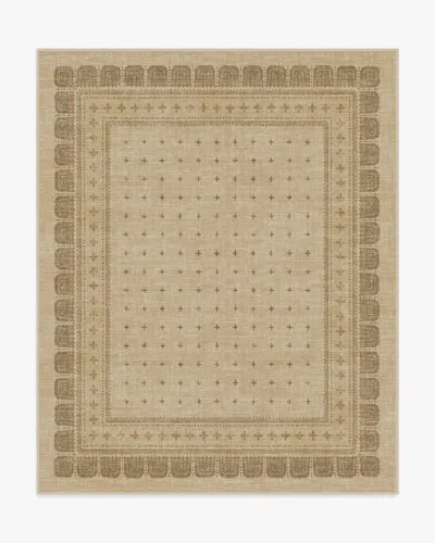 Ruggable Beatrice Tan Flatwoven Rug In Brown