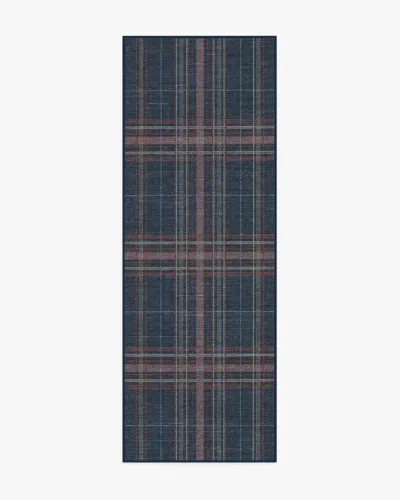 Ruggable Beckett Navy Flatwoven Rug In Multi
