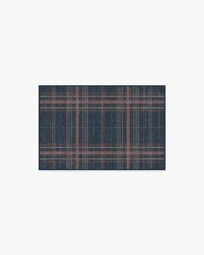 Ruggable Beckett Navy Flatwoven Rug In Multi