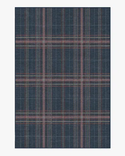 Ruggable Beckett Navy Flatwoven Rug In Multi
