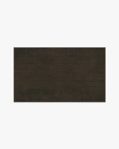 Ruggable Bel Air Dark Chocolate Flatwoven Rug By The Hiltons In Brown