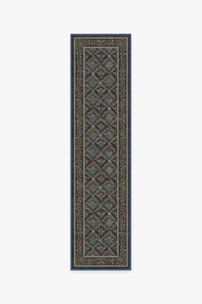 Ruggable Bellflowers Blue Flatwoven Rug By Morris & Co.
