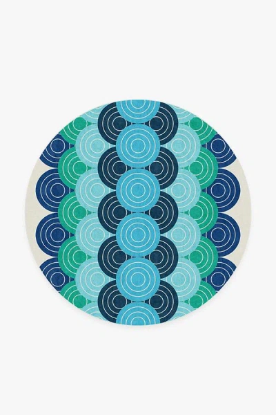 Ruggable Biba Blue Green Flatwoven Rug By Jonathan Adler