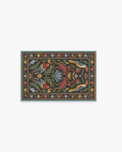 Ruggable Birds Of A Feather Flatwoven Rug By Iris Apfel In Multi
