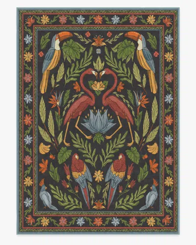 Ruggable Birds Of A Feather Flatwoven Rug By Iris Apfel In Multi