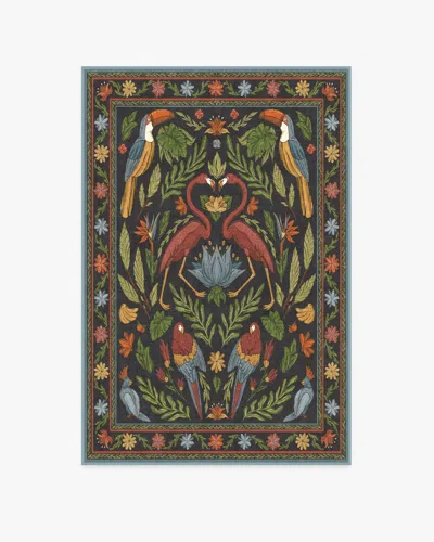 Ruggable Birds Of A Feather Flatwoven Rug By Iris Apfel In Multi
