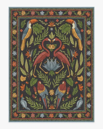 Ruggable Birds Of A Feather Flatwoven Rug By Iris Apfel In Multi