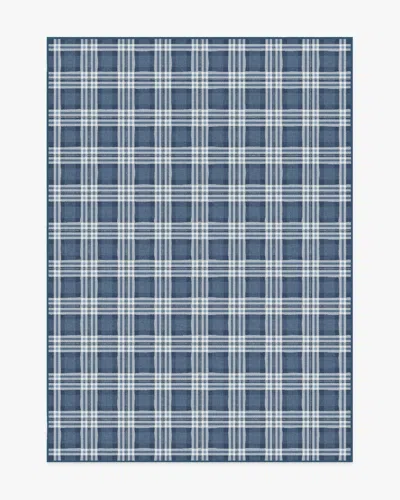 Ruggable Birke Blue Flatwoven Rug