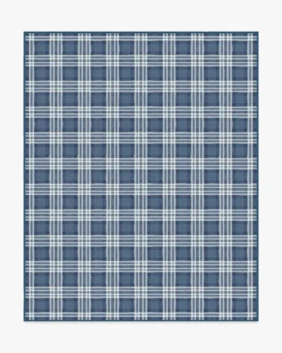 Ruggable Birke Blue Flatwoven Rug