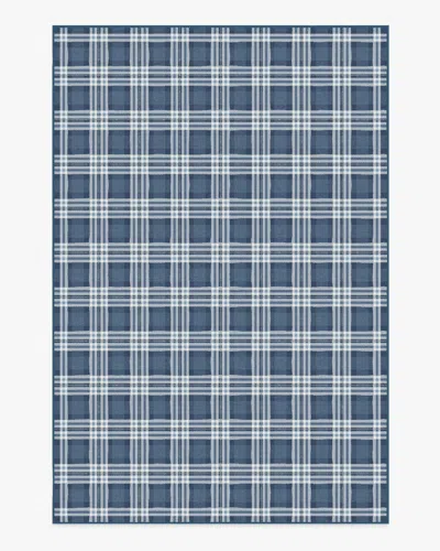 Ruggable Birke Blue Flatwoven Rug