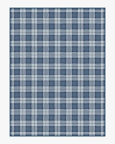 Ruggable Birke Blue Flatwoven Rug