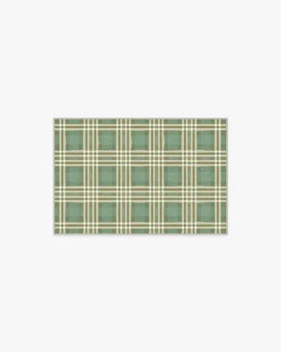 Ruggable Birke Green Flatwoven Rug