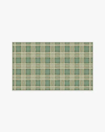 Ruggable Birke Green Flatwoven Rug