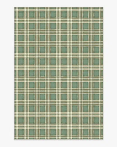 Ruggable Birke Green Flatwoven Rug