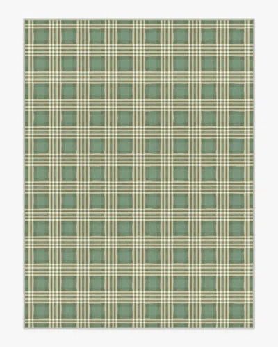 Ruggable Birke Green Flatwoven Rug