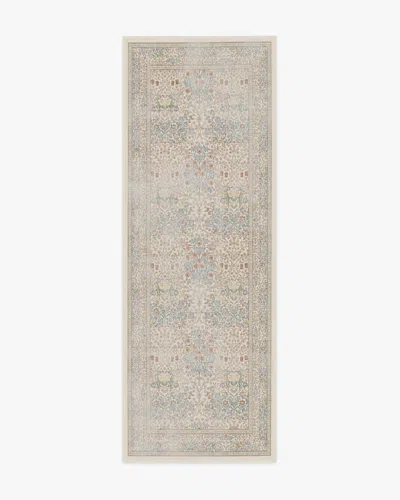 Ruggable Blackthorn Ivory Flatwoven Rug By Morris & Co. In Neutral