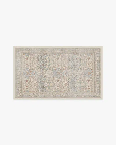 Ruggable Blackthorn Ivory Flatwoven Rug By Morris & Co. In Neutral