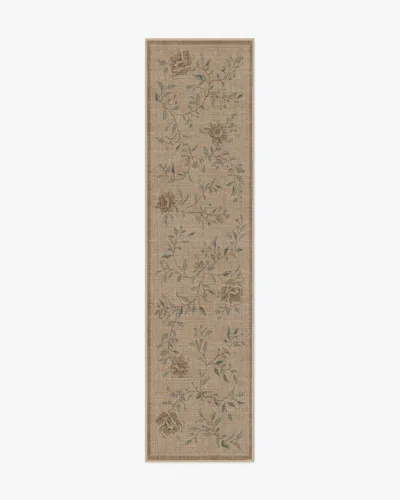 Ruggable Blume Natural Sage Re-jute Rug In Green