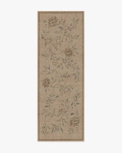 Ruggable Blume Natural Sage Re-jute Rug In Green