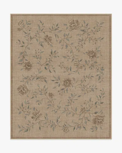 Ruggable Blume Natural Sage Re-jute Rug In Green