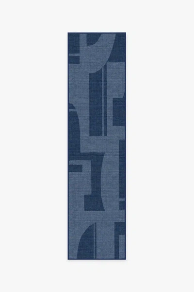 Ruggable Bodin Ink Blue Outdoor Rug In Multi