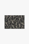 Ruggable Bone Dance Black Flatwoven Rug In Black