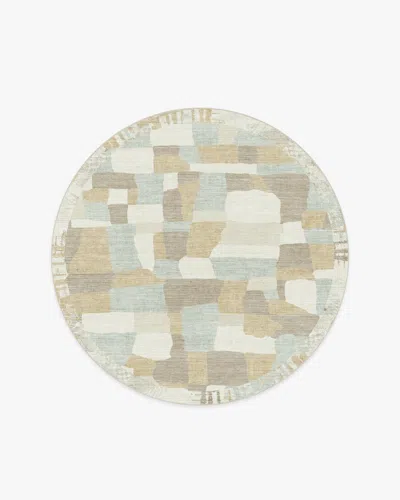 Ruggable Boulder Neutral & Grey Flatwoven Rug By The Local Project In Brown