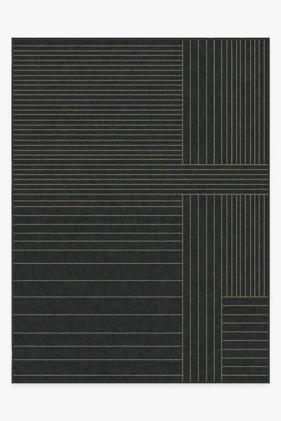 Ruggable Bowie Charcoal Flatwoven Rug In Multi