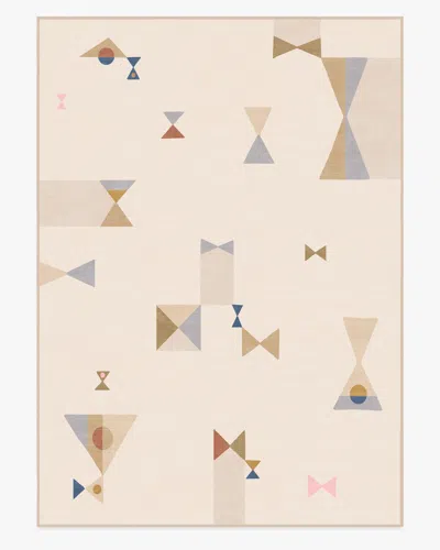 Ruggable Bowtie Natural Flatwoven Rug By Jonathan Adler In Neutral