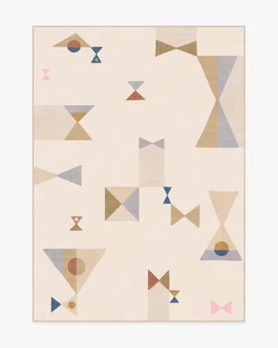 Ruggable Bowtie Natural Flatwoven Rug By Jonathan Adler In Neutral