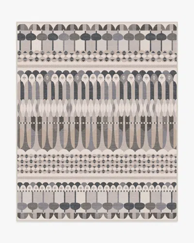 Ruggable Brasilia Grey Flatwoven Rug By Jonathan Adler In Gray