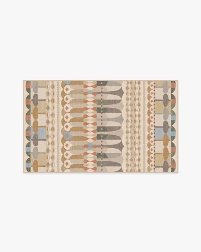 Ruggable Brasilia Ochre Multicolor Flatwoven Rug By Jonathan Adler In Neutral