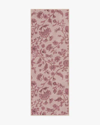 Ruggable Brenna Natural & Blush Flatwoven Rug In Multi