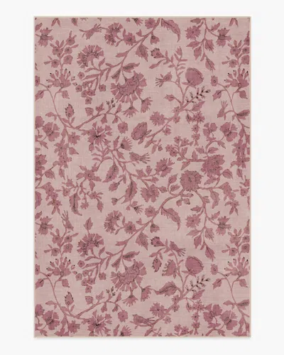 Ruggable Brenna Natural & Blush Flatwoven Rug In Multi