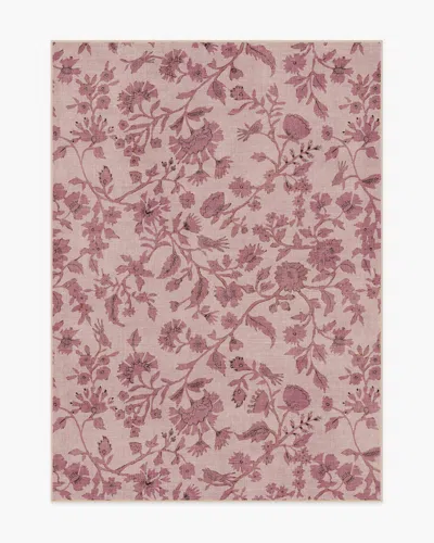 Ruggable Brenna Natural & Blush Flatwoven Rug In Multi