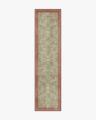 Ruggable Briar Sage & Rust Flatwoven Rug In Gray