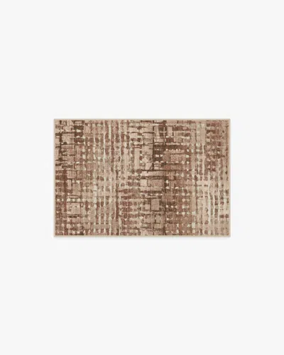 Ruggable Brooklyn Copper Clay Flatwoven Rug By Architectural Digest In Brown