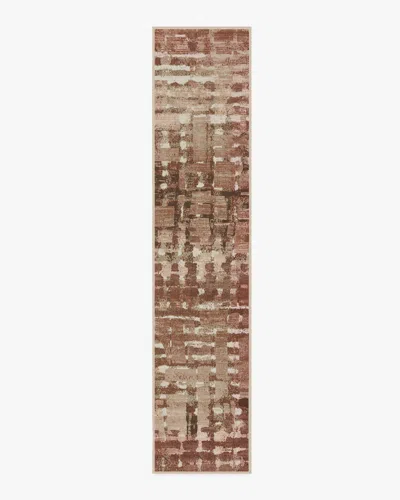 Ruggable Brooklyn Copper Clay Flatwoven Rug By Architectural Digest In Brown
