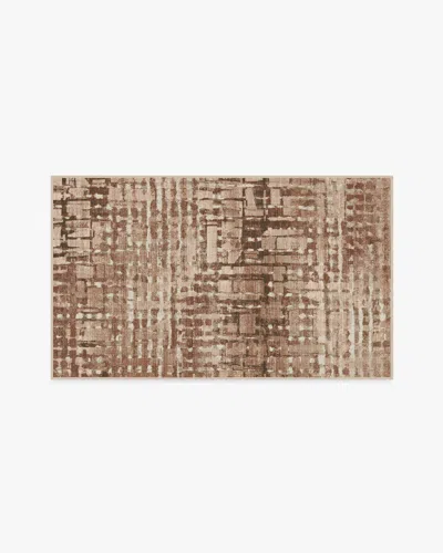 Ruggable Brooklyn Copper Clay Flatwoven Rug By Architectural Digest In Brown
