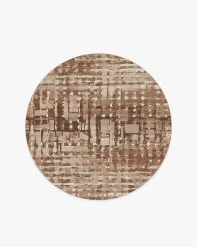 Ruggable Brooklyn Copper Clay Flatwoven Rug By Architectural Digest In Brown