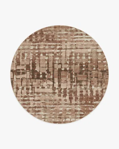 Ruggable Brooklyn Copper Clay Flatwoven Rug By Architectural Digest In Brown