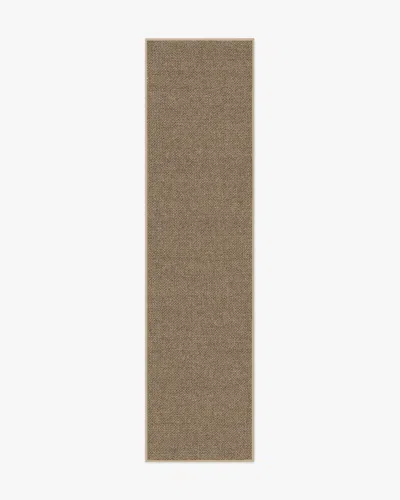 Ruggable Burlap Solid Sand Re-jute Rug In Brown