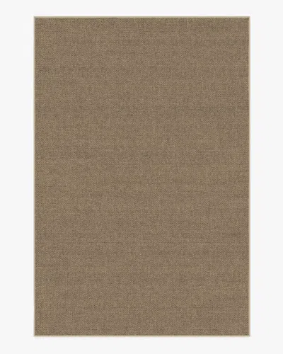 Ruggable Burlap Solid Sand Re-jute Rug In Brown