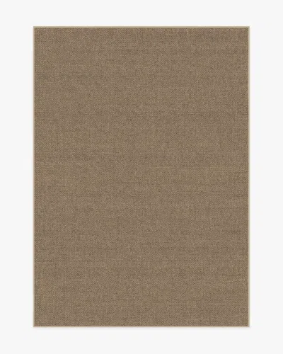 Ruggable Burlap Solid Sand Re-jute Rug In Brown