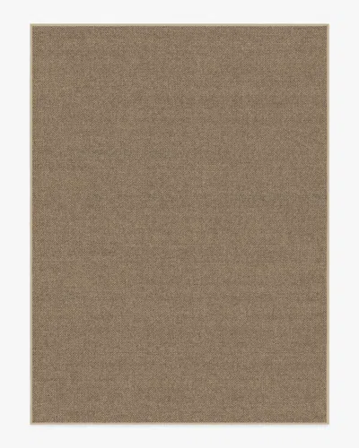 Ruggable Burlap Solid Sand Re-jute Rug In Brown