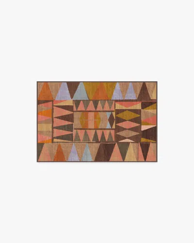 Ruggable Cadra Warm Brown Flatwoven Rug By Jungalow